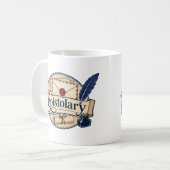 Briefform Kaffeetasse (Vorderseite Links)