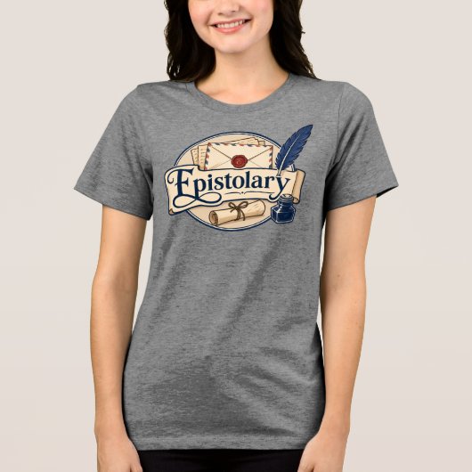 Briefform Tri-Blend Shirt (Vorderseite)