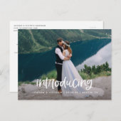 Briefing Einführung Postkarte (Vorne/Hinten)