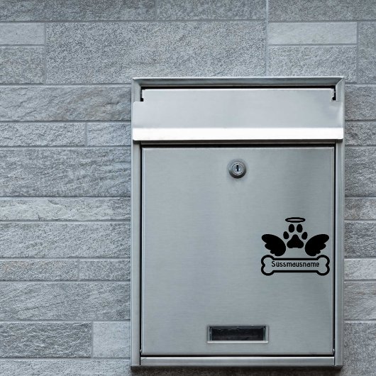 Briefkasten-Aufkleber für Haustiere LSF1V6 Aufkleber