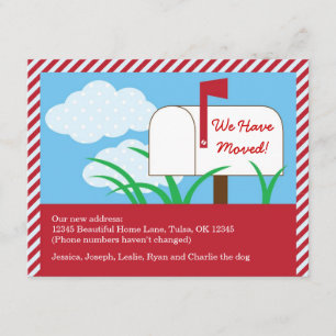 Briefkasten haben wir Karte bewegt