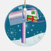 Briefkasten Keramikornament (Hinten)