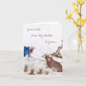 Briefkasten-Molly-Anmerkungs-Karte 1. Karte (Gelbe Blume)