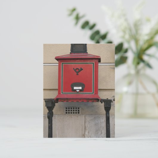 Briefkasten Postkarte (Stehend Vorderseite)