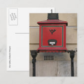 Briefkasten Postkarte (Vorne/Hinten)
