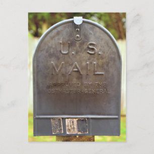 Briefkasten Postkarte