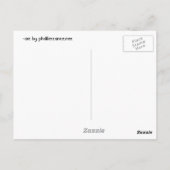 Briefkasten Postkarte (Rückseite)