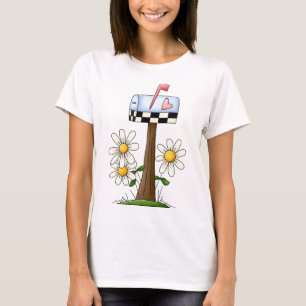 Briefkasten Und Gänseblümchen T-Shirt