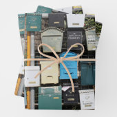 Briefkasten-Wrapper Geschenkpapier Set (Beispiel)