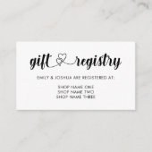 Briefkastenhochzeit für interlocks Herzstück Begleitkarte (Vorderseite)