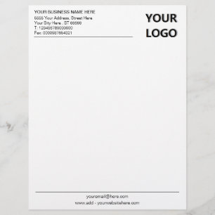 Briefkopf für kundenspezifische Geschäftsstellen