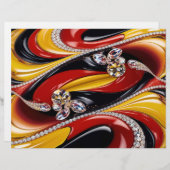 Briefkopf mit belgischem Farbdesign (Vorne/Hinten)