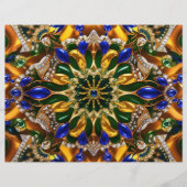 Briefkopf mit brasilianischem Farbdesign (Vorderseite)