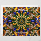 Briefkopf mit brasilianischem Farbdesign (Vorne/Hinten)