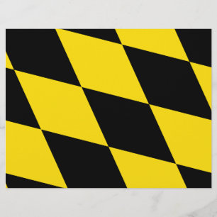 Briefkopf mit der Flagge Münchens, Deutschland