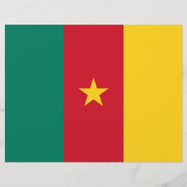 Briefkopf mit Flagge Kameruns