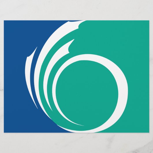 Briefkopf mit Flagge Ottawa, Kanada (Vorderseite)