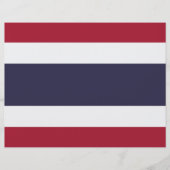 Briefkopf mit Flagge Thailands (Vorderseite)