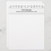 Briefkopf mit glücklichen Kindern (Vorne/Hinten)