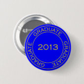 BRIEFMARKE 2013 BUTTON (Vorne & Hinten)