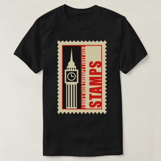 BRIEFMARKE 2 T-Shirt (Design vorne)