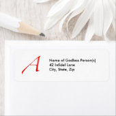 Briefmarke "A" (Insitu)