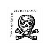 Briefmarke Act 2" x 2" Briefmarke Gummistempel (Prägung)