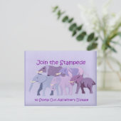 Briefmarke aus Alzheimer Postkarte (Stehend Vorderseite)