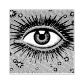 Briefmarke aus Augengummi Gummistempel (Prägung)