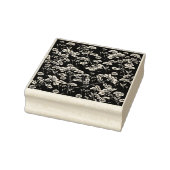 Briefmarke aus Blumenmuster Gummistempel (Stempel)