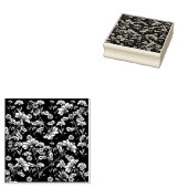 Briefmarke aus Blumenmuster Gummistempel (Stempel)