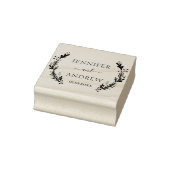 Briefmarke aus botanischem Kautschuk Gummistempel (Stempel)