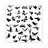 Briefmarke aus Butterfly-Gummi Gummistempel (Prägung)