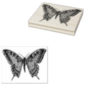 Briefmarke aus Butterfly Gummistempel (Stempel)