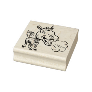 Briefmarke aus Donkey-Kautschuk Gummistempel