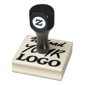 Briefmarke aus Edelholz Gummistempel (Stempel)