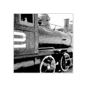 Briefmarke aus Foto Gummistempel (Prägung)