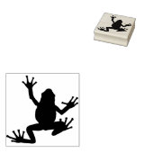 Briefmarke aus Frosch Gummistempel (Stempel)