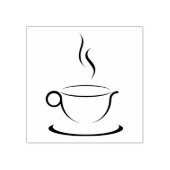 Briefmarke aus gebranntem Kautschuk, dampfend heiß Gummistempel (Prägung)