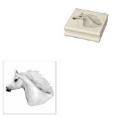 Briefmarke aus grauem Arabian Gummistempel (Stempel)