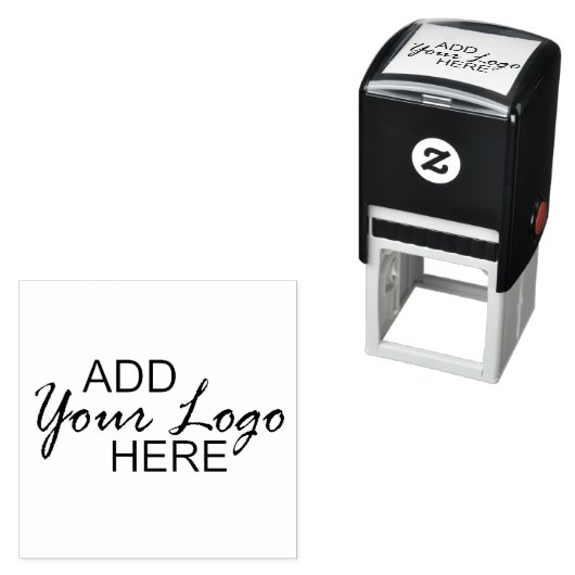 Briefmarke aus Gummi, Logo/Werbebotschaft Permastempel (Beispiel)