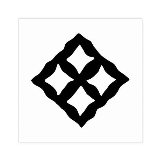 Briefmarke aus Holz Adinkra (Gemeinschaft) Gummistempel (Prägung)