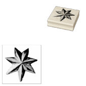 Briefmarke aus Holz Gummistempel (Stempel)