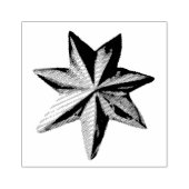 Briefmarke aus Holz Gummistempel (Prägung)