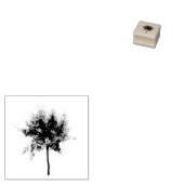 Briefmarke aus Holz Gummistempel (Stempel)