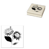 Briefmarke aus Holz Gummistempel (Stempel)