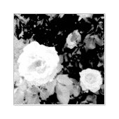 Briefmarke aus Holz Gummistempel (Prägung)