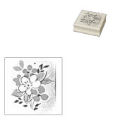 Briefmarke AUS HOLZ Gummistempel (Stempel)