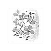Briefmarke AUS HOLZ Gummistempel (Prägung)