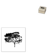 Briefmarke aus Holz Gummistempel (Stempel)